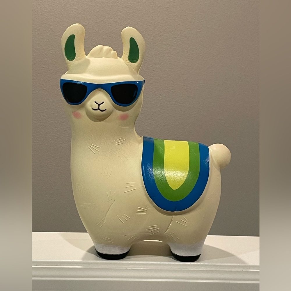 Large Llama with Sunglasses Squishy Squishable Toy